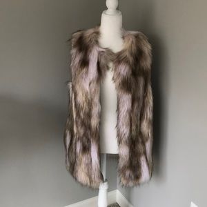 New ASOS furry vest